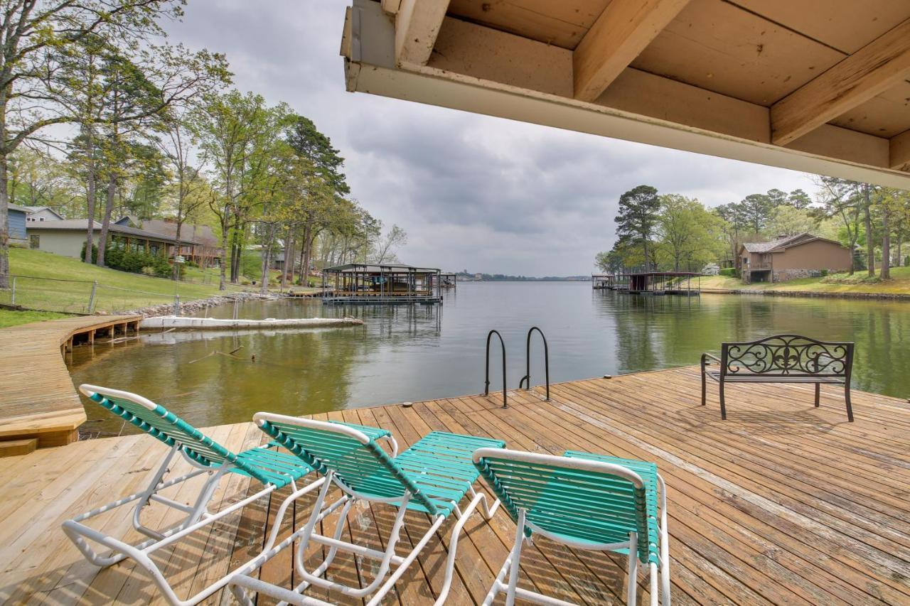 Cozy Lake Cabin With Dock In Hot Springs Natl Park Villa Lake Hamilton Eksteriør billede