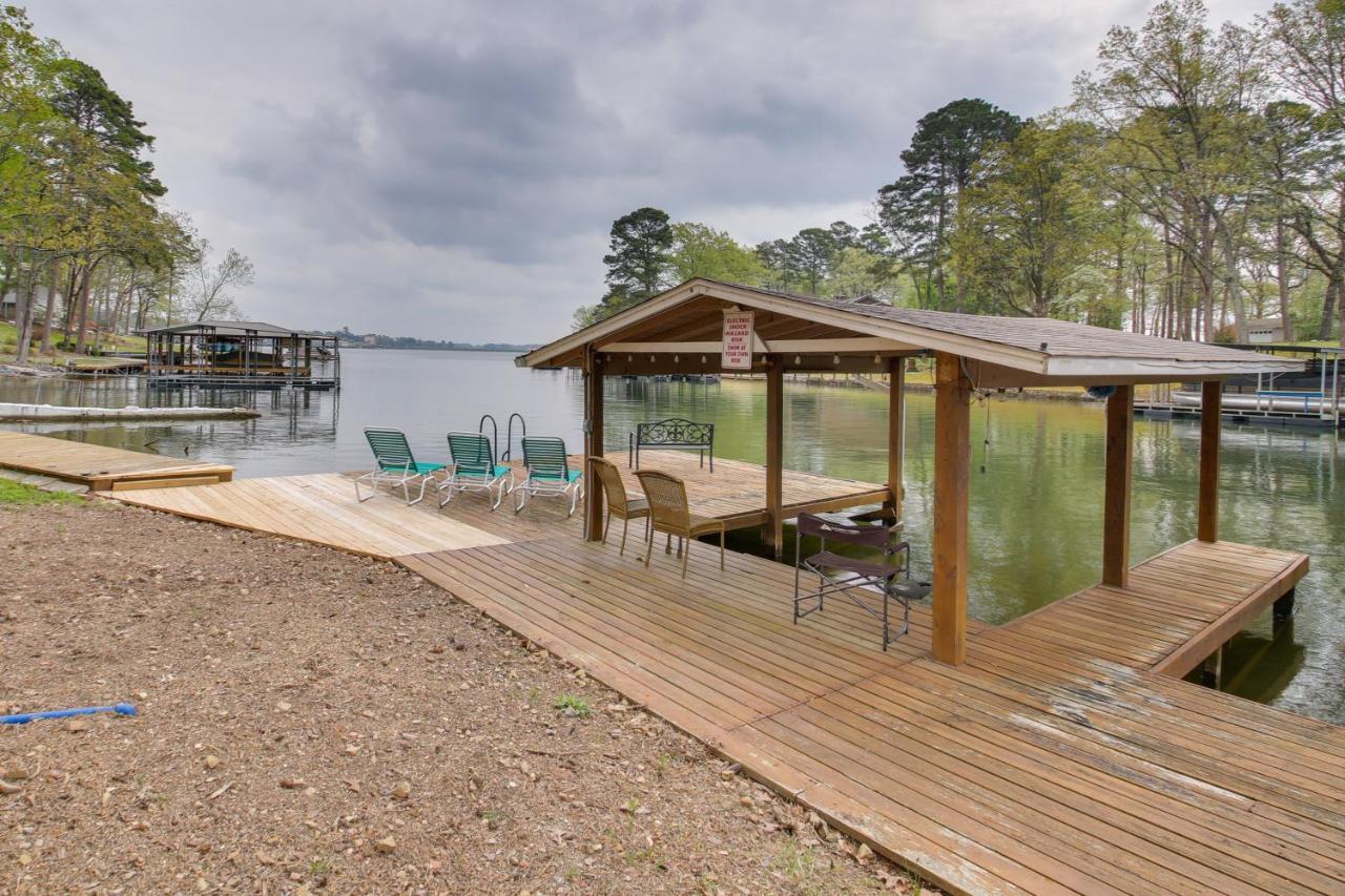 Cozy Lake Cabin With Dock In Hot Springs Natl Park Villa Lake Hamilton Eksteriør billede