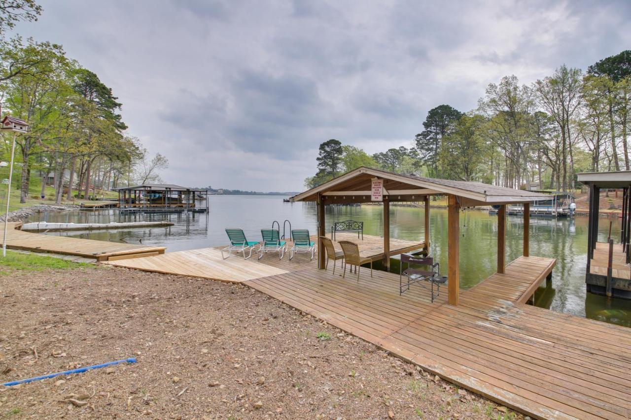 Cozy Lake Cabin With Dock In Hot Springs Natl Park Villa Lake Hamilton Eksteriør billede