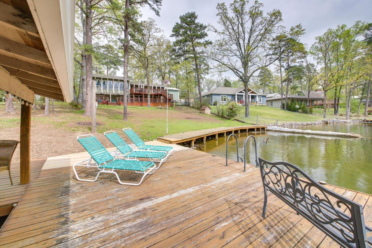 Cozy Lake Cabin With Dock In Hot Springs Natl Park Villa Lake Hamilton Eksteriør billede